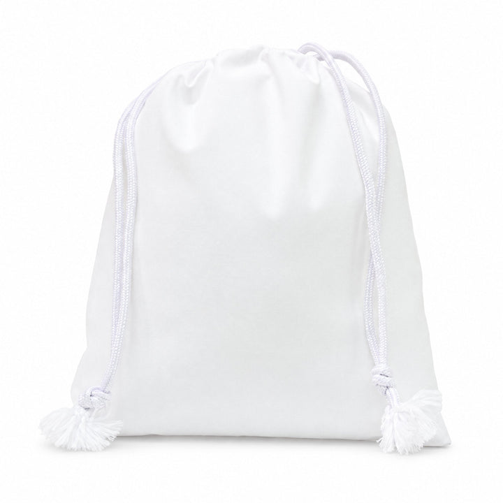 Polyester drawstring bag 20 x 45cm, blank