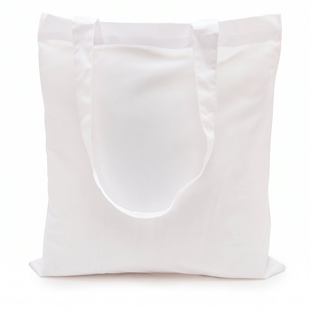 White cotton tote bags, blank
