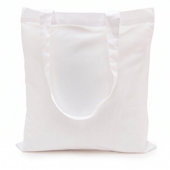 White cotton tote bags, blank