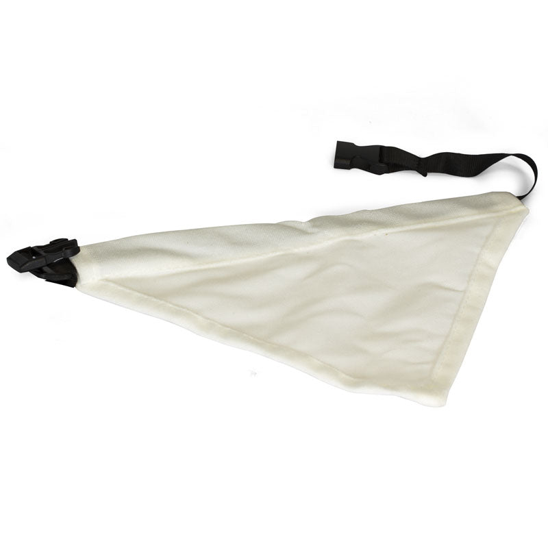 medium white pet bandana, sublimation blanks, sublimation pet blanks, sublimation pet bandana, white pet bandanas, wholesale dye sublimation supplies, dye sublimation, dye sub