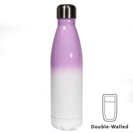 Purple Gradient Sublimation Bowling Bottles