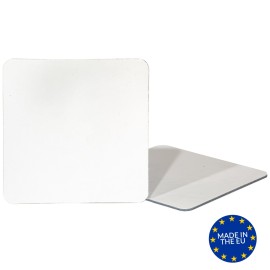 Square Glossy Cardboard Coasters  (Pack of 10)