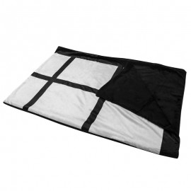 Black 20 Panel Sublimation Blanket