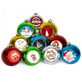 Sublimation Christmas baubles