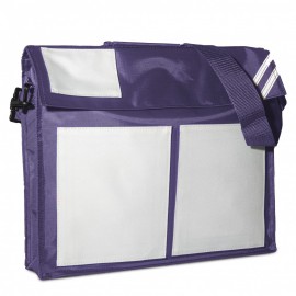 Purple Sublimation School Bag