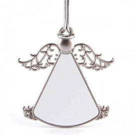 Christmas Metal Ornament Angel Design