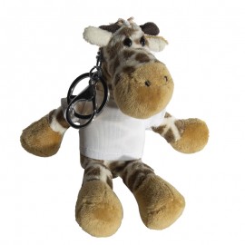 Sublimation Giraffe Key Ring with T-Shirt